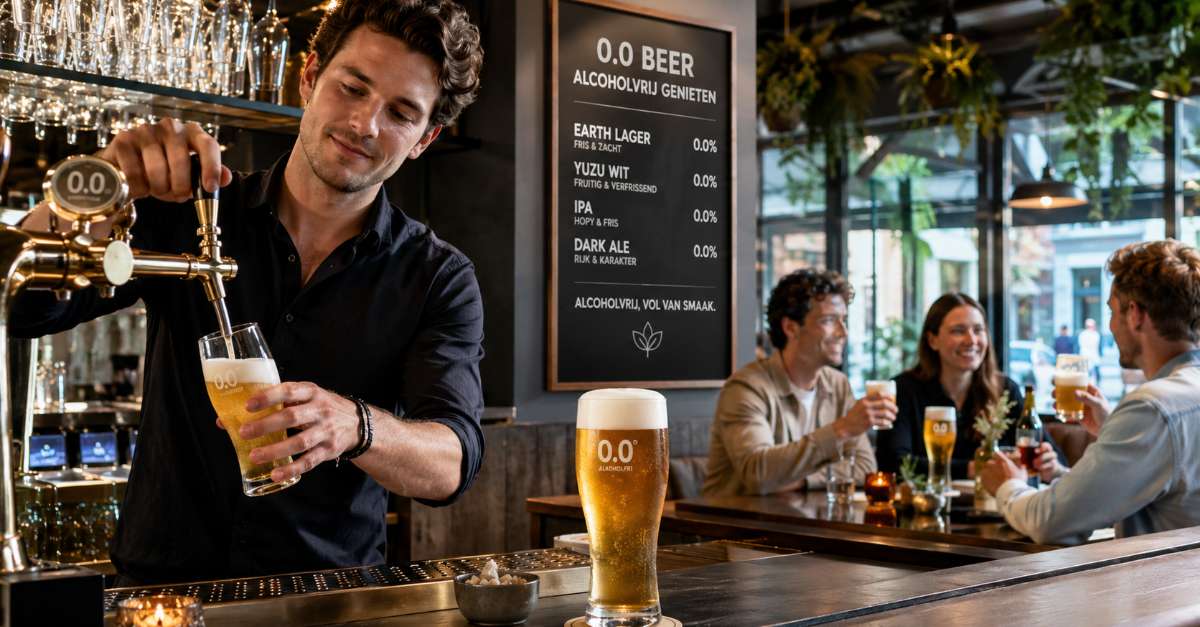 Alcoholvrij bier in de horeca: wat de omzetgroei betekent voor jouw afzetmarkt