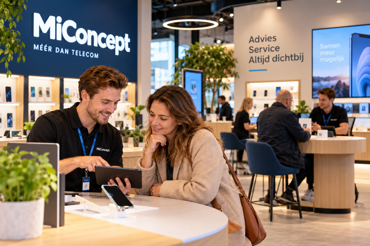 MiConcept verdubbelt winkelnetwerk: waarom fysieke telecomshops nu juist groeien