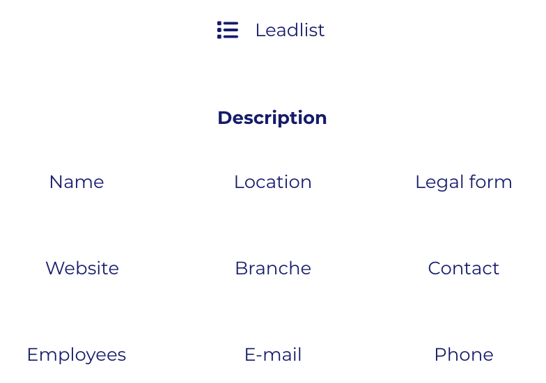 Leadlist | Ad Hoc Data